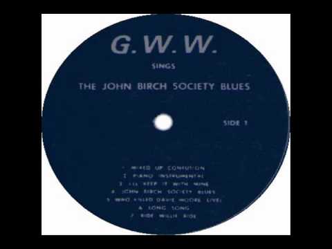 BOB DYLAN - THE JOHN BIRCH SOCIETY BLUES